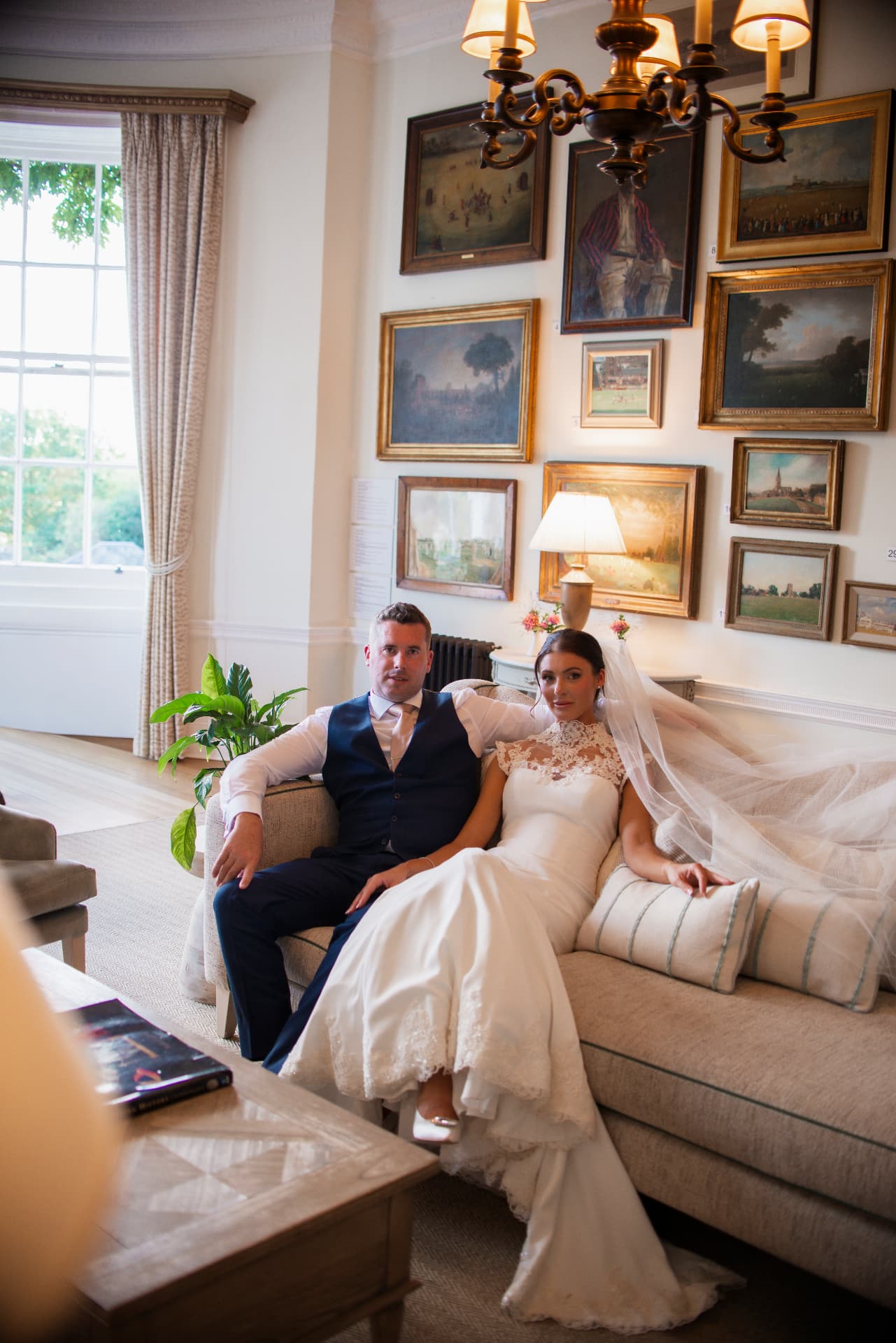Emily and Rory photographed at Deer Park Country House